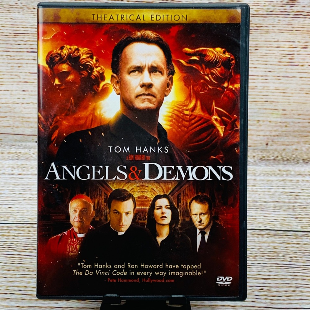 Angels & Demons [DVD 2009] Theatrical Edition Tom Hanks Ron Howard Film‎